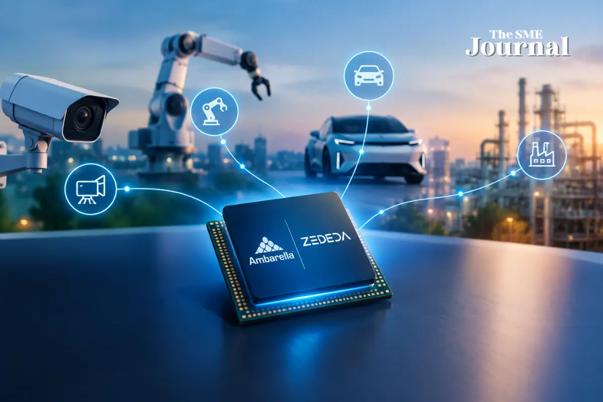 Ambarella and ZEDEDA Team Up to Bring Smarter AI to Connected Devices